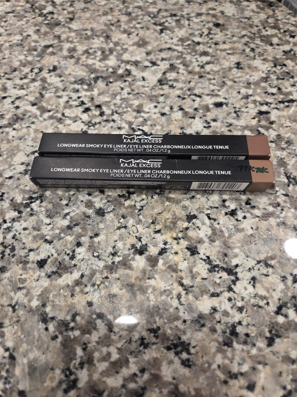 MAC Cosmetics Kajal Excess Longwear Smoky Eye Liner - X 2 LNC